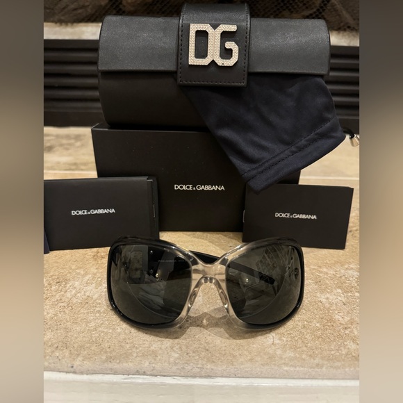 Dolce & Gabbana Black Sunglasses - Picture 10 of 15